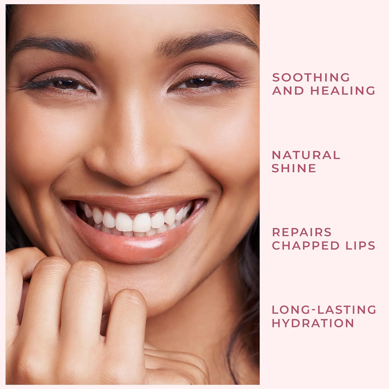 Guava Hydrating Lip Balm for Dry Lips Natural Moisturizer with Ceramide Squalane Castor Oil 0.15 Oz - Image 4