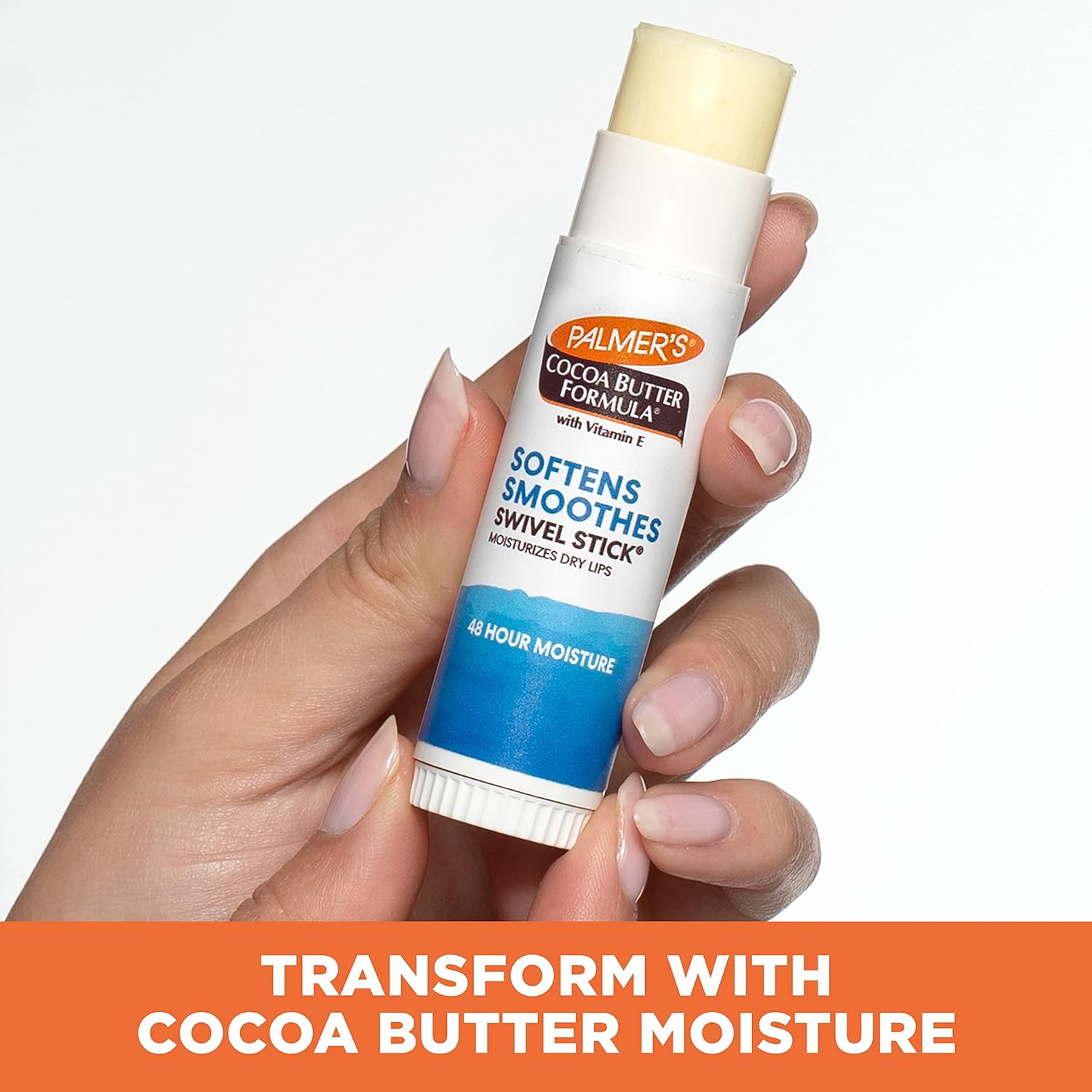 Palmer's Cocoa Butter Moisturizing Swivel Stick with Vitamin E, 3-Pack Lip Balm for Face and Body - Image 5