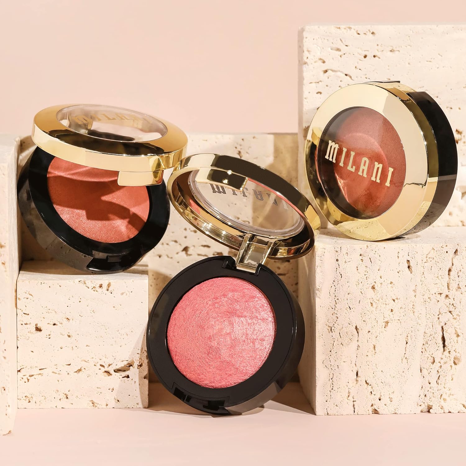 Milani Baked Blush Powder Luminoso 0.12 oz Cruelty Free Makeup - Image 11