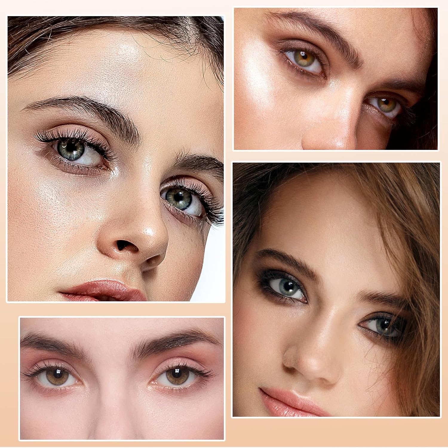 2pcs Matte Nude Waterproof Cream Eyeshadow Stick for Older Women, High Pigmented - Image 7