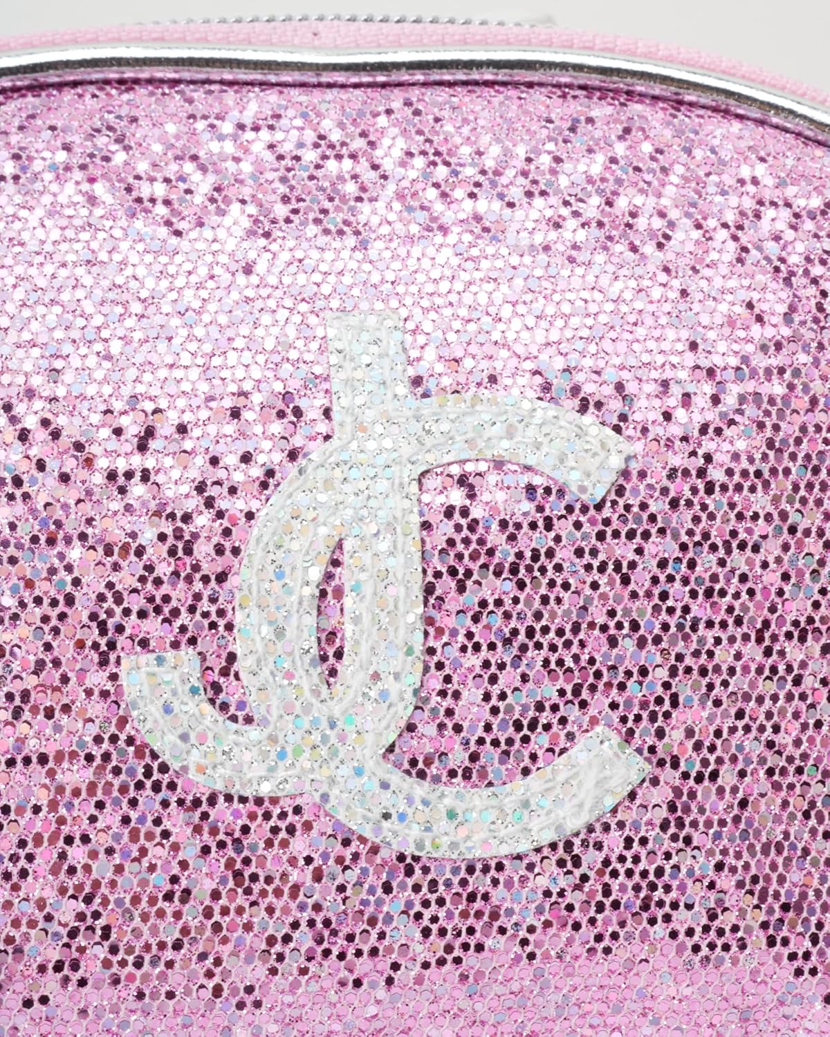 Juicy Couture Women's Pink Sparkle 4-Piece Cosmetic Travel Bag Set - Image 4