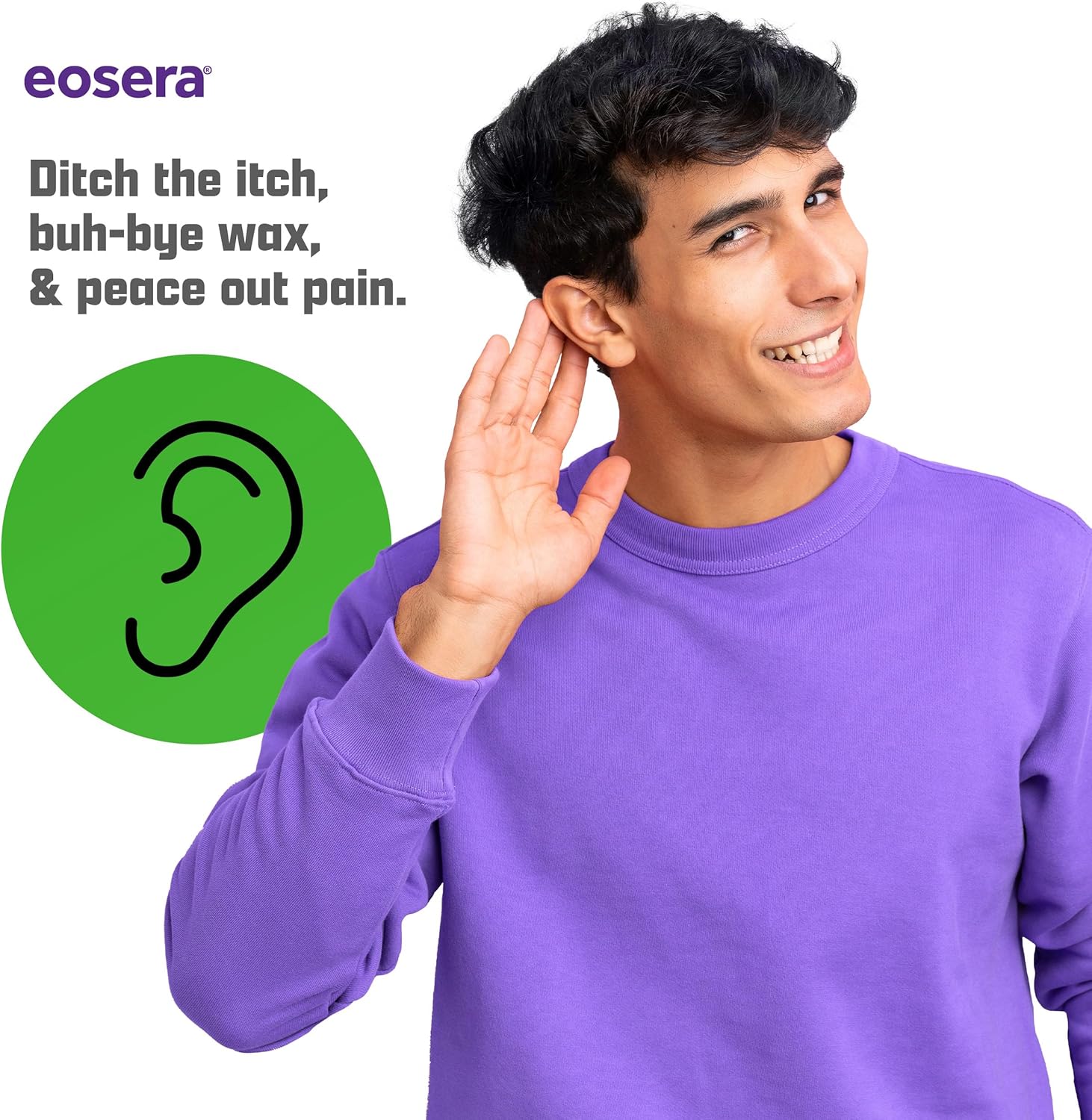 Eosera® Ear Wax MD® Cleaning Kit with Ear Wax Removal Drops and Rinse Bulb for Adults and Kids - Image 5