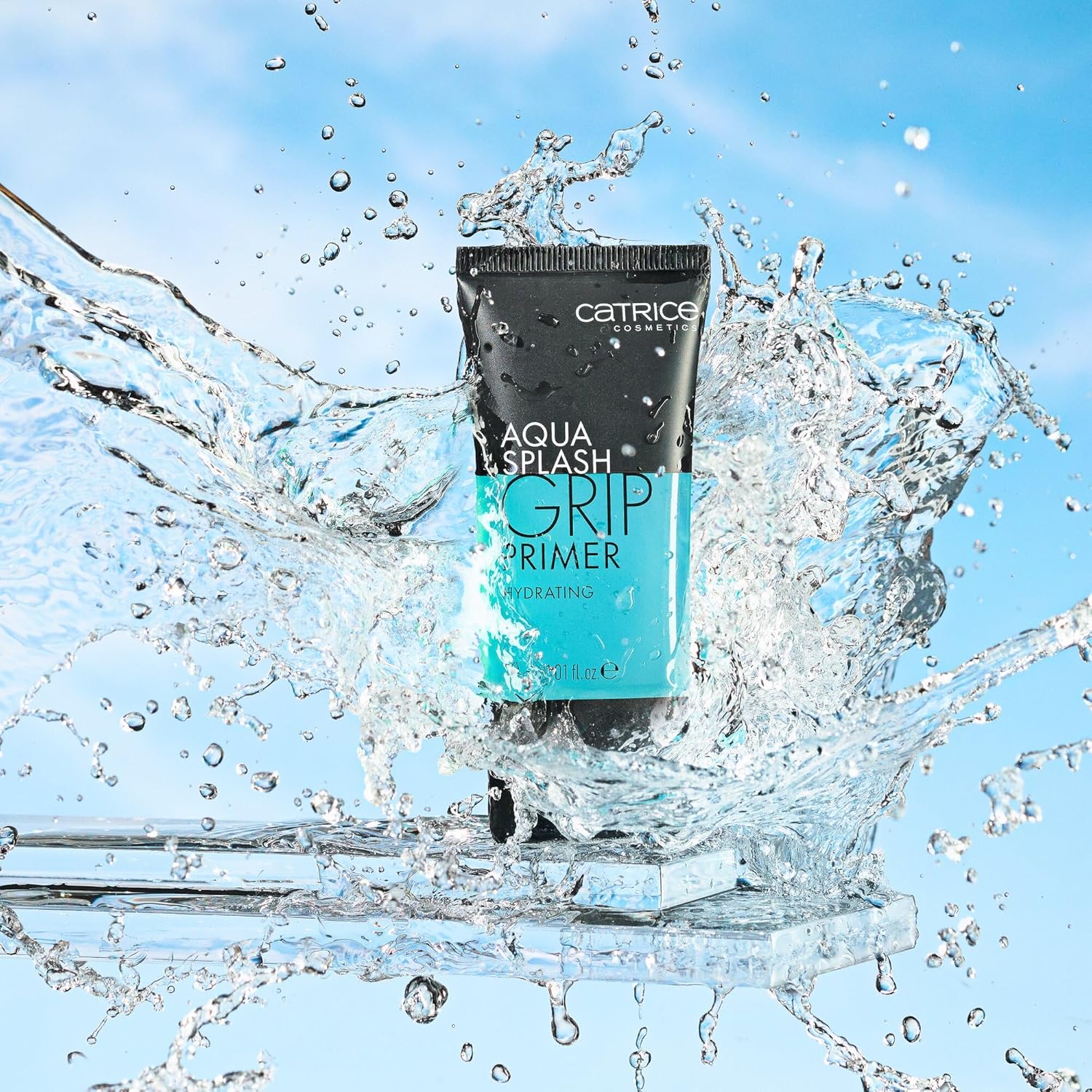 Catrice Aqua Splash Hydrating Grip Primer 30ml with Niacinamide Hyaluronic Acid Vegan Cruelty Free - Image 6