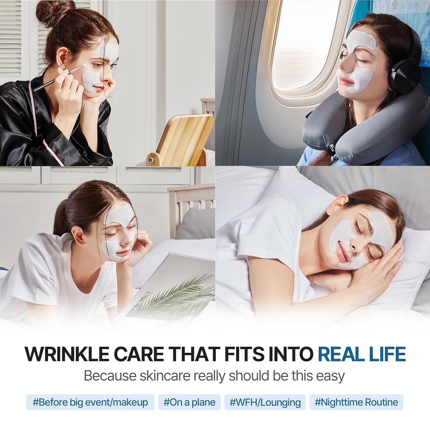 Retinol and Collagen Forehead Smile Line Anti-Wrinkle Patches 36 Count - Image 6
