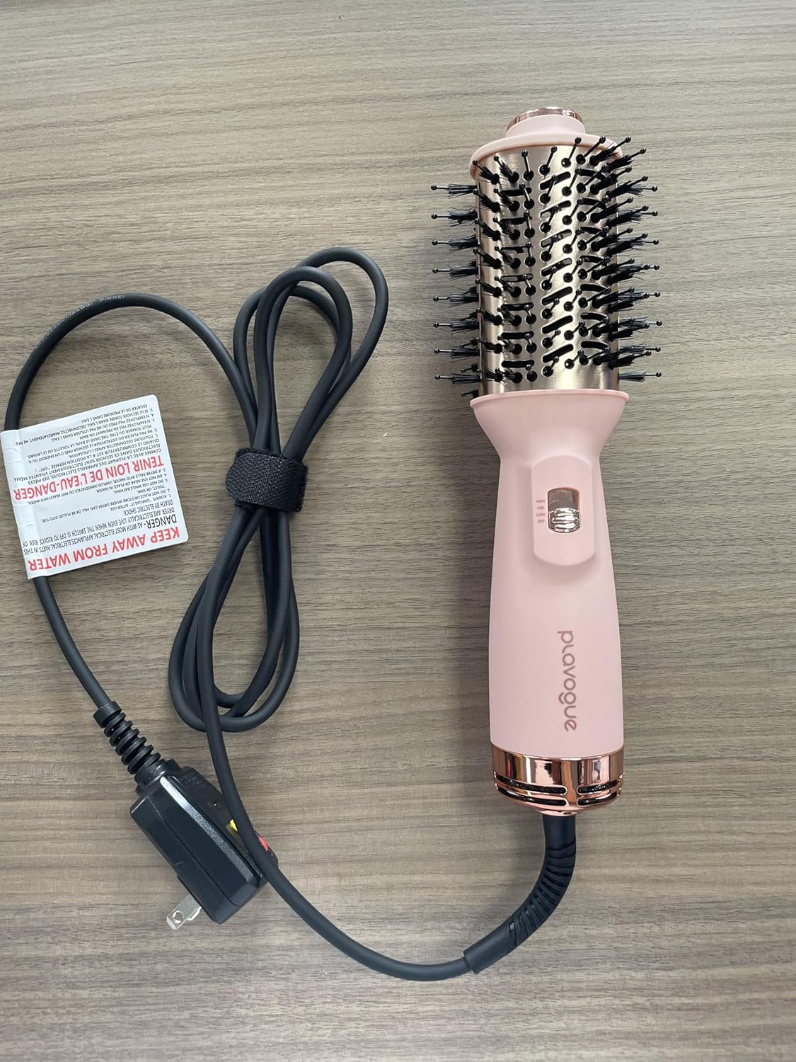 Dual Voltage Blow Dryer Brush for European Travel