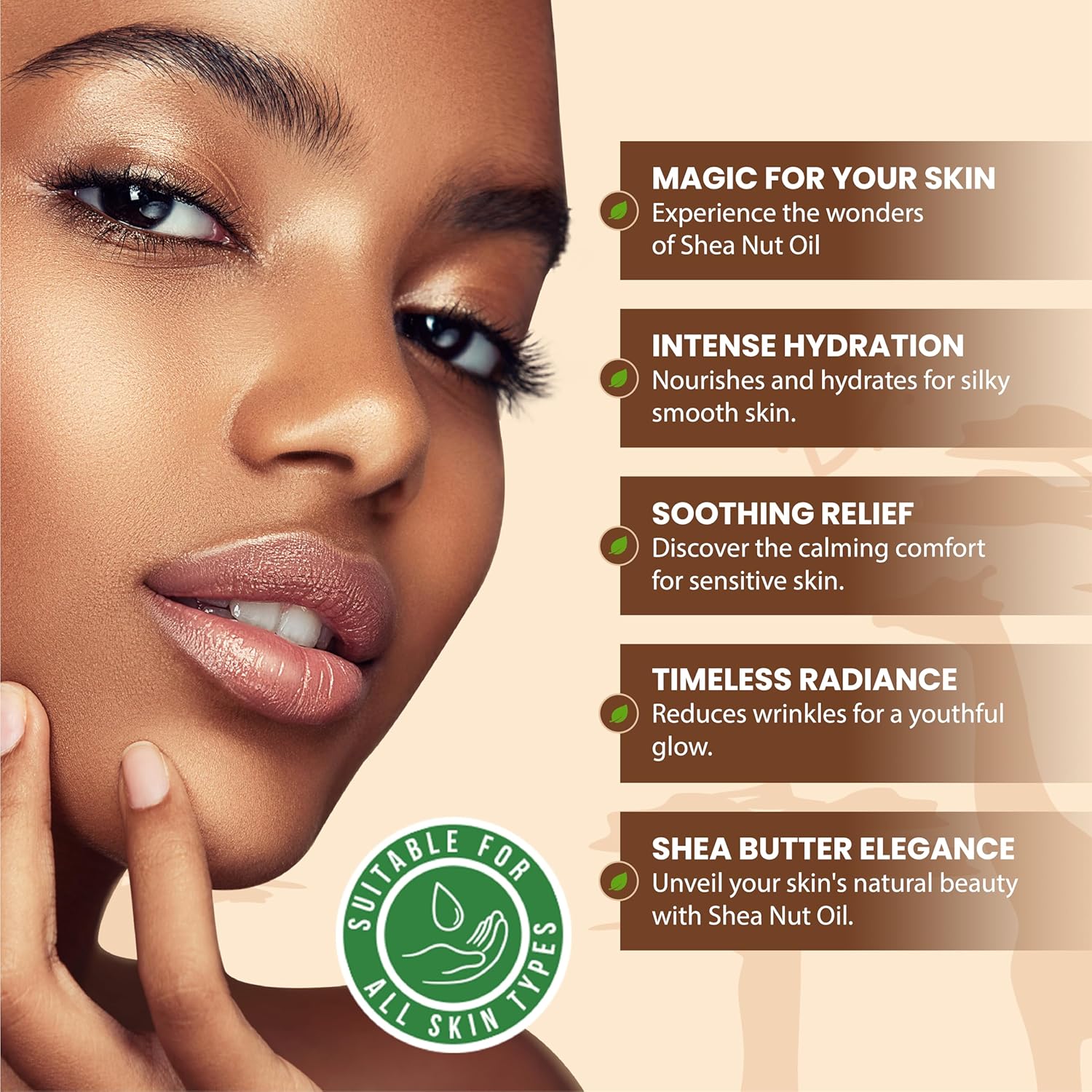16 oz 100% Pure African Shea Nut Butter Oil Natural Moisturizer for Skin, Face, Hair - Image 4
