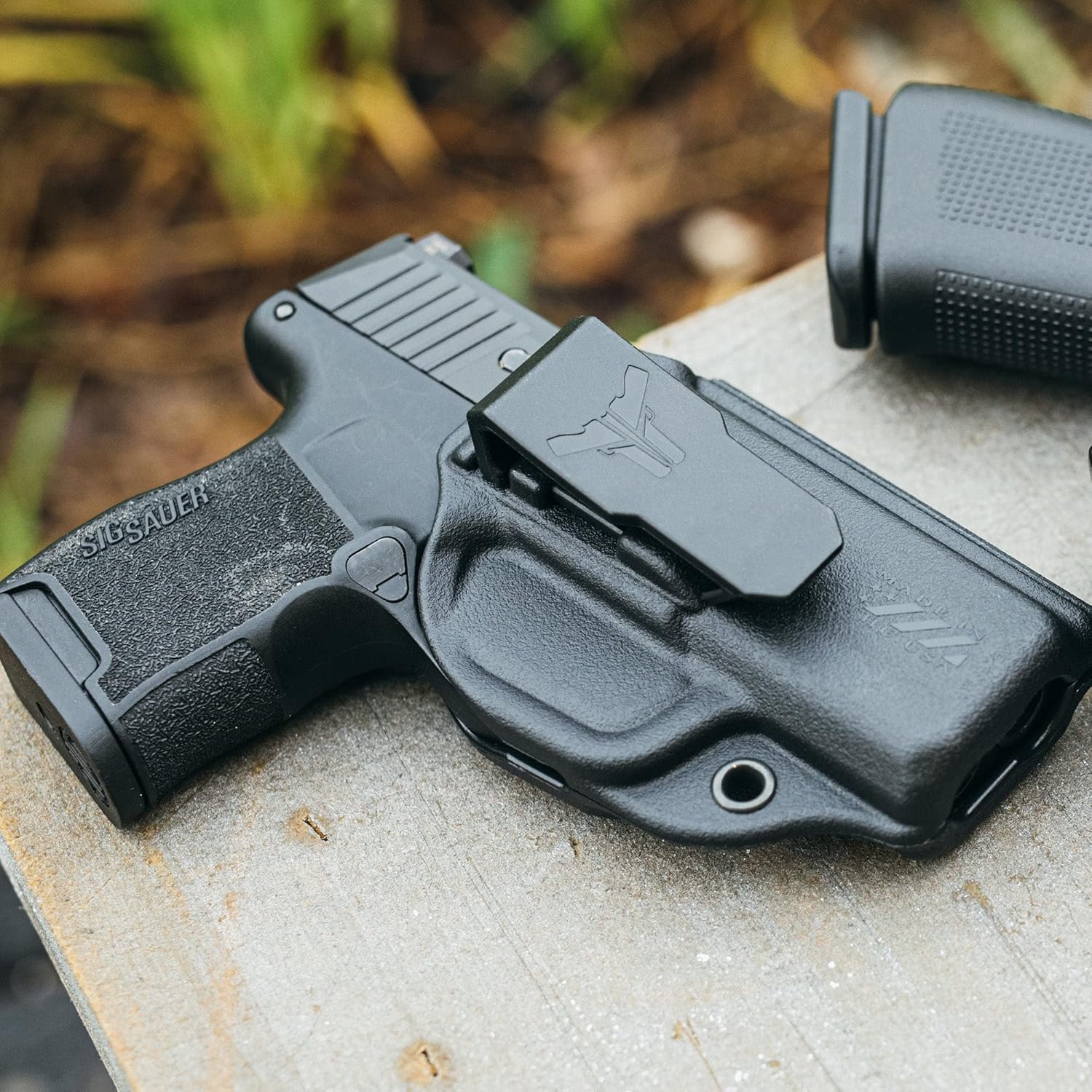 Smith & Wesson Bodyguard 380 Right Hand IWB Holster with Laser Comfort Fit - Image 5