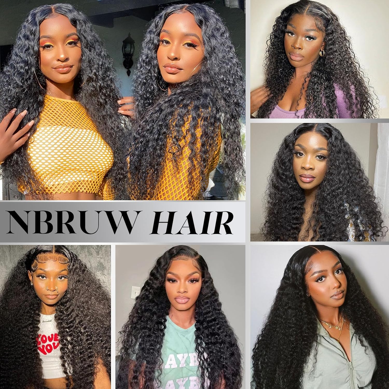 20 Inch Deep Wave 13x4 HD Lace Frontal Human Hair Wig 200% Density - Image 7