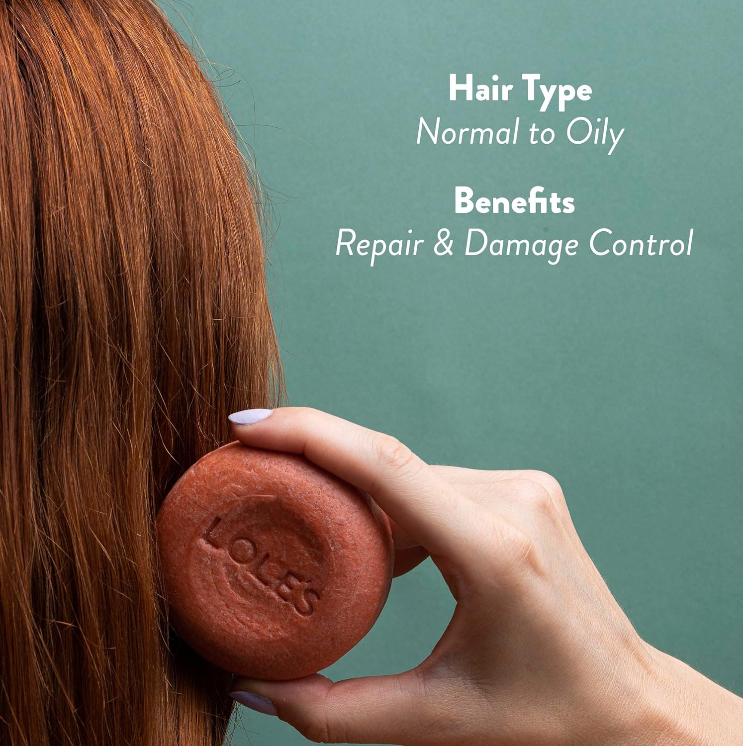 Lole's 3.5oz Argan Oil Shampoo and Conditioner Bar Normal to Oily Hair Set - Image 4