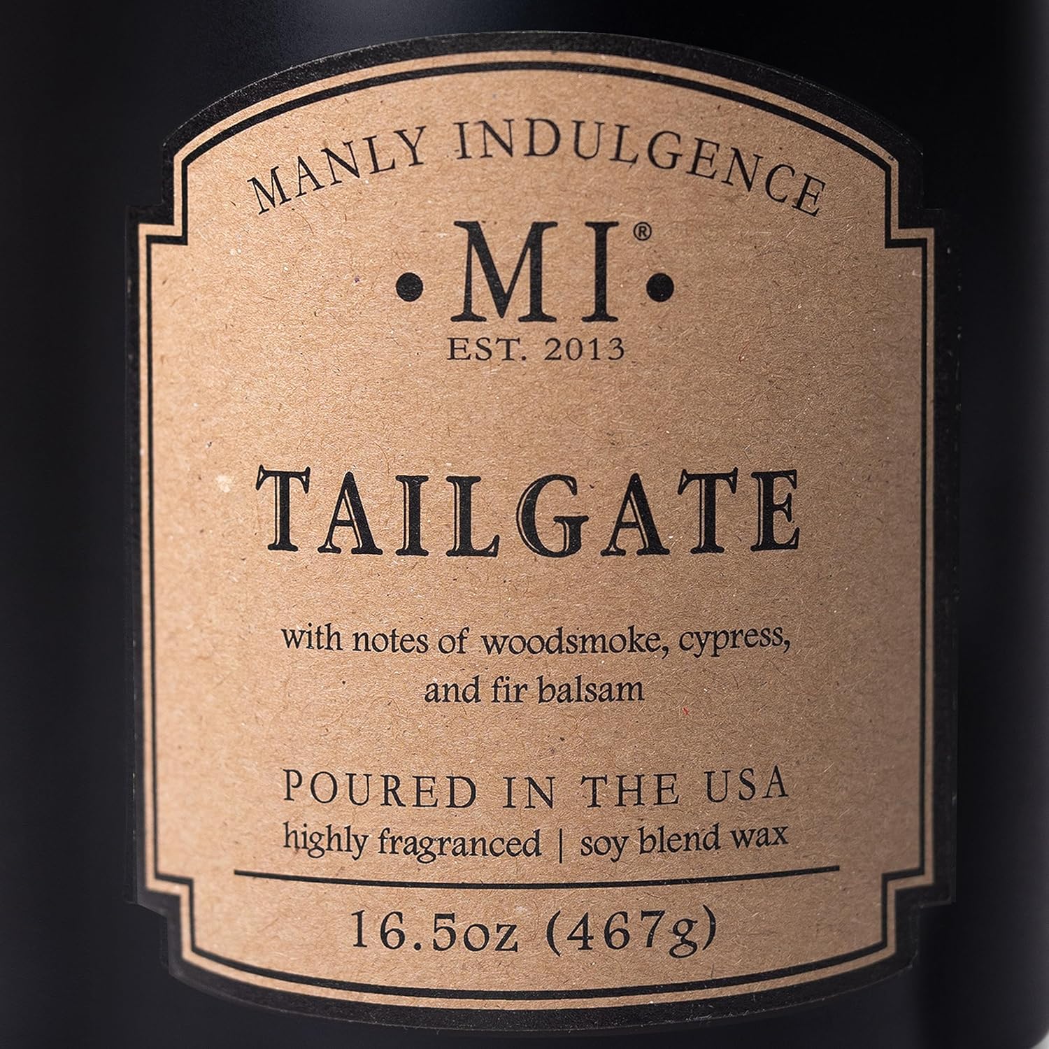 Manly Indulgence Tailgate Scented Candle, 2 Wick, 16.5 oz, Long Burn Time - Image 7