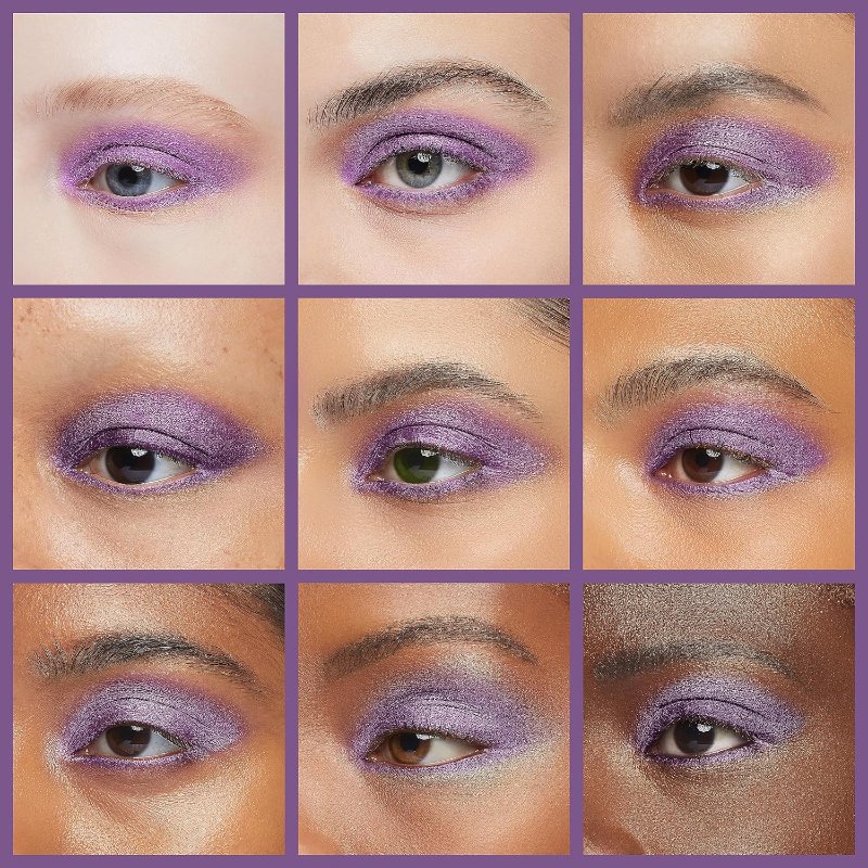 Purple Waterproof Hypoallergenic Eyeshadow Stick Eyeliner Pencil for Eye Makeup 0.12 oz - Image 4