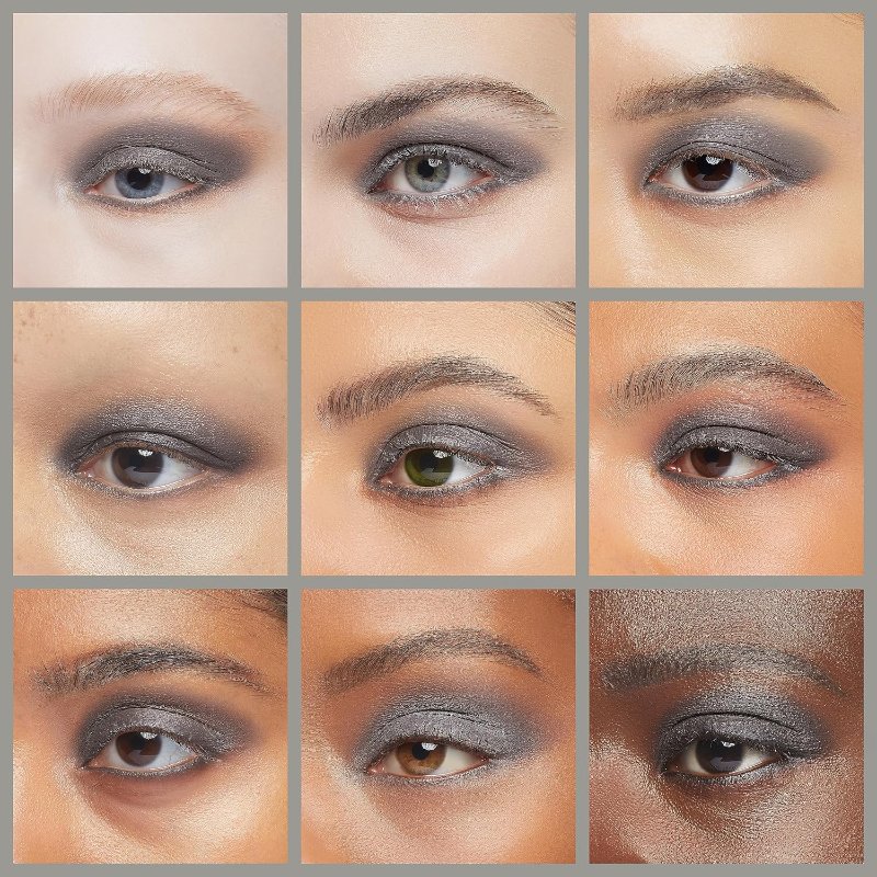 ISMINE 1g Matte Grey Single Eyeshadow Powder Palette High Pigment Longwear - Image 4