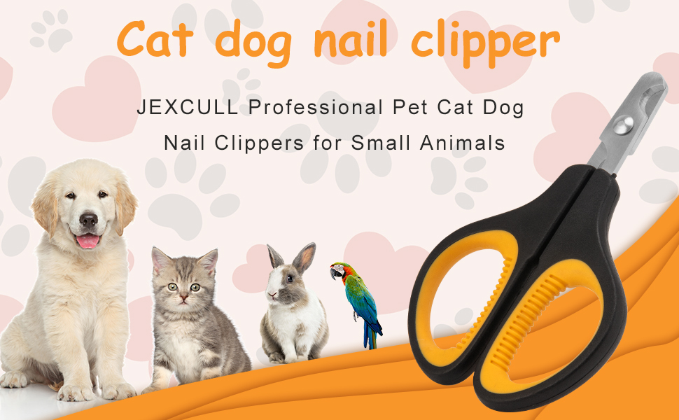 professional Pet cat dog Nail Clippers for Small Animals