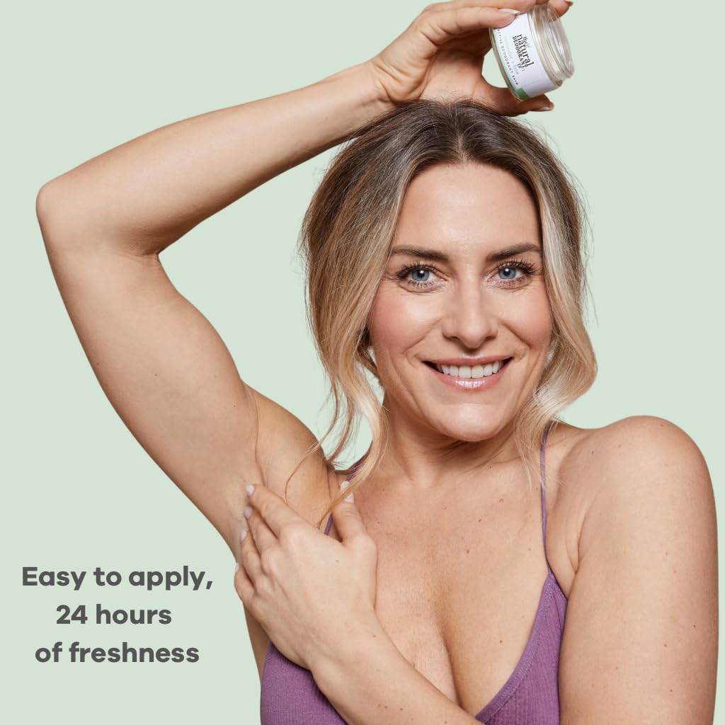 The Natural Deodorant Co. Active Balm Mint & Eucalyptus 55g Aluminium Free Extra Strength - Image 4