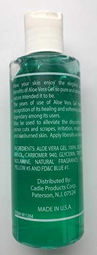 Pure Organic Aloe Vera Gel 4 Oz for Face Skin and Hair Care - Image 2