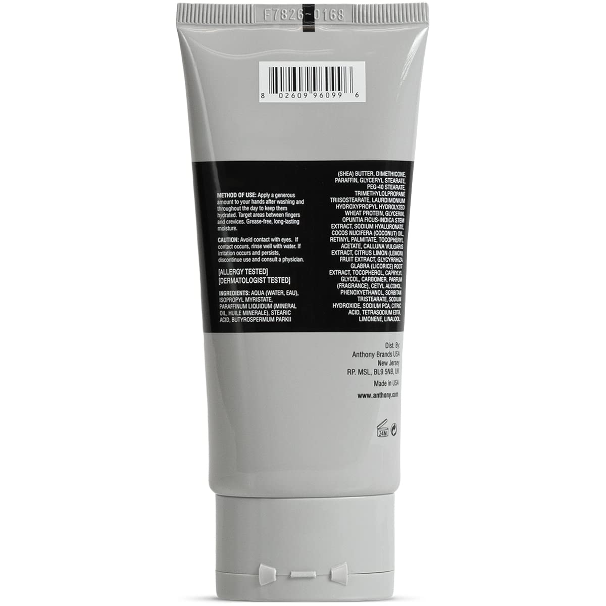Anthony Hand Cream 3 Fl Oz with Coconut Oil Shea Butter Glycerin for Dry Hands - Image 4