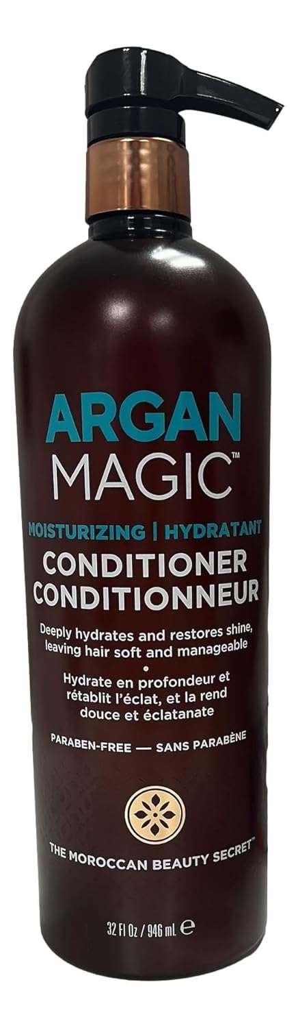 Argan Magic 32 oz Moisturizing Conditioner for Detangling, Hydrating, and Repairing Hair - Image 6