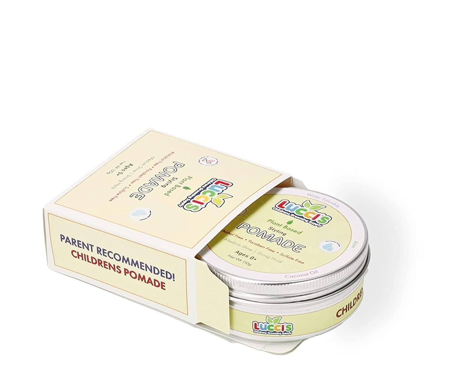 Infant Plant-Based Styling Pomade 5oz, Gentle Hair Gel, Medium Shine, Strong Hold - Image 5