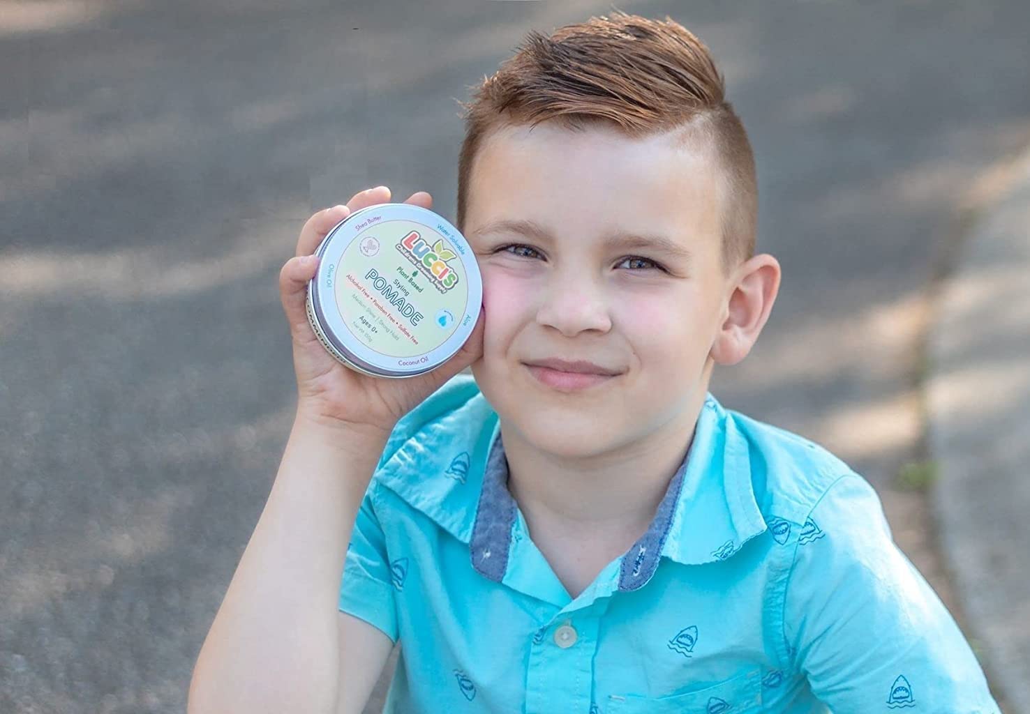 Infant Plant-Based Styling Pomade 5oz, Gentle Hair Gel, Medium Shine, Strong Hold - Image 6