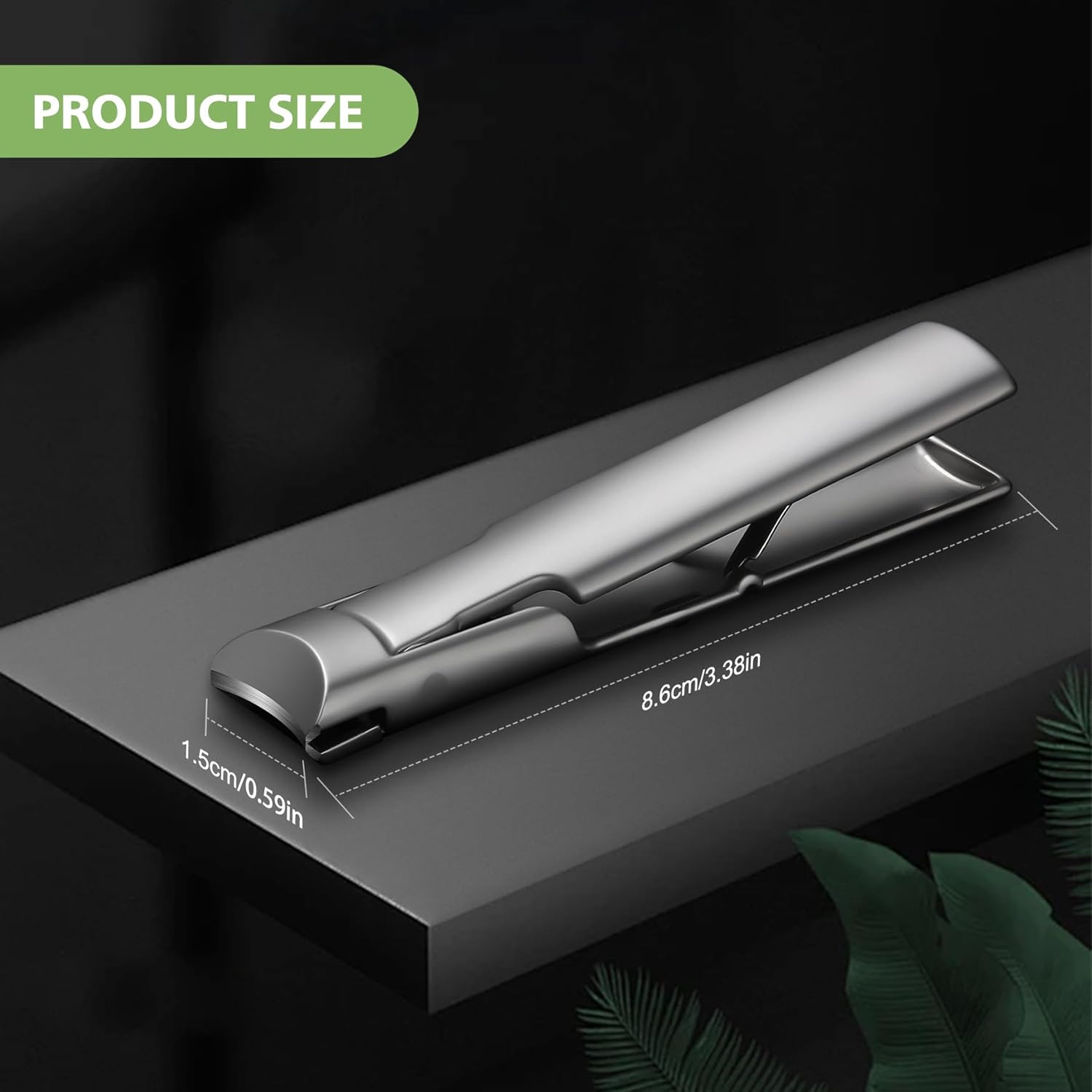 BALUCA Extra Large 9mm Wide Jaw Curved Toenail Clippers with Catcher for Thick Nails - New - Image 6