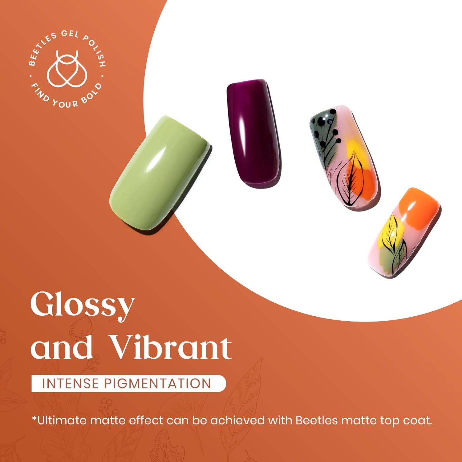 Beetles 6-Color Gel Nail Polish Set for Home Manicure, UV LED Cured, Gift for Women - Image 5