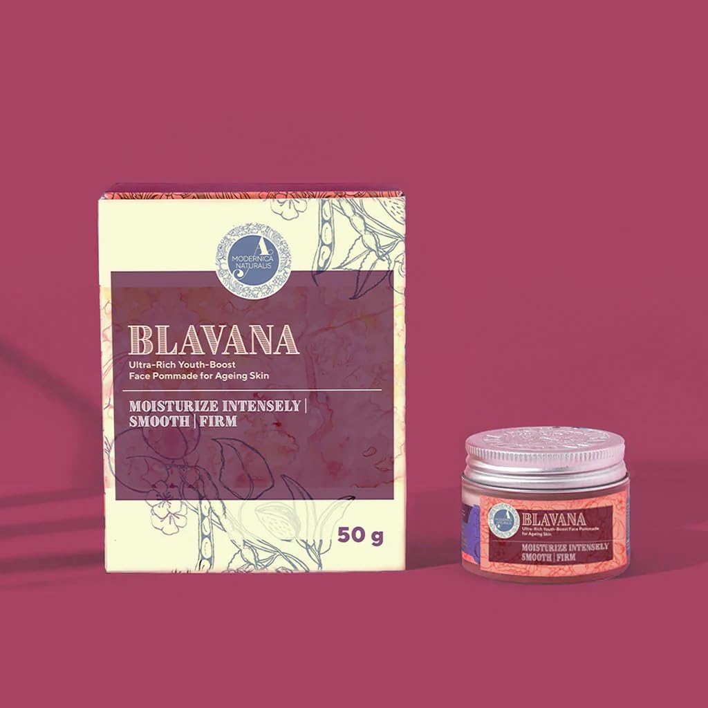 Blavana Ayurvedic Youth-Boost Face Moisturizer 1.76 oz for Aging Skin - Image 4