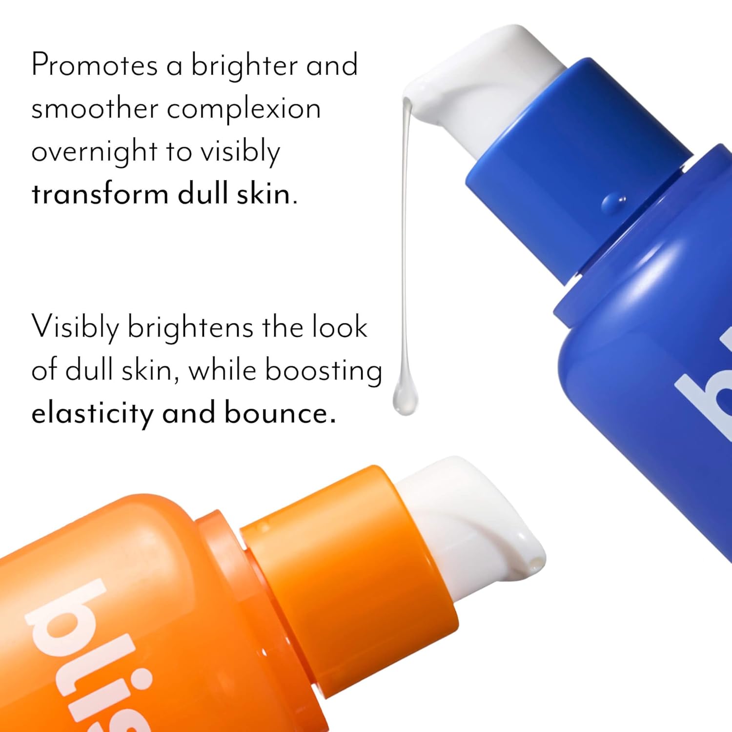 Bliss Vitamin C Glycolic Acid Brightening Anti-Aging Serum Duo Set 2x1 Fl Oz Vegan Cruelty-Free - Image 3