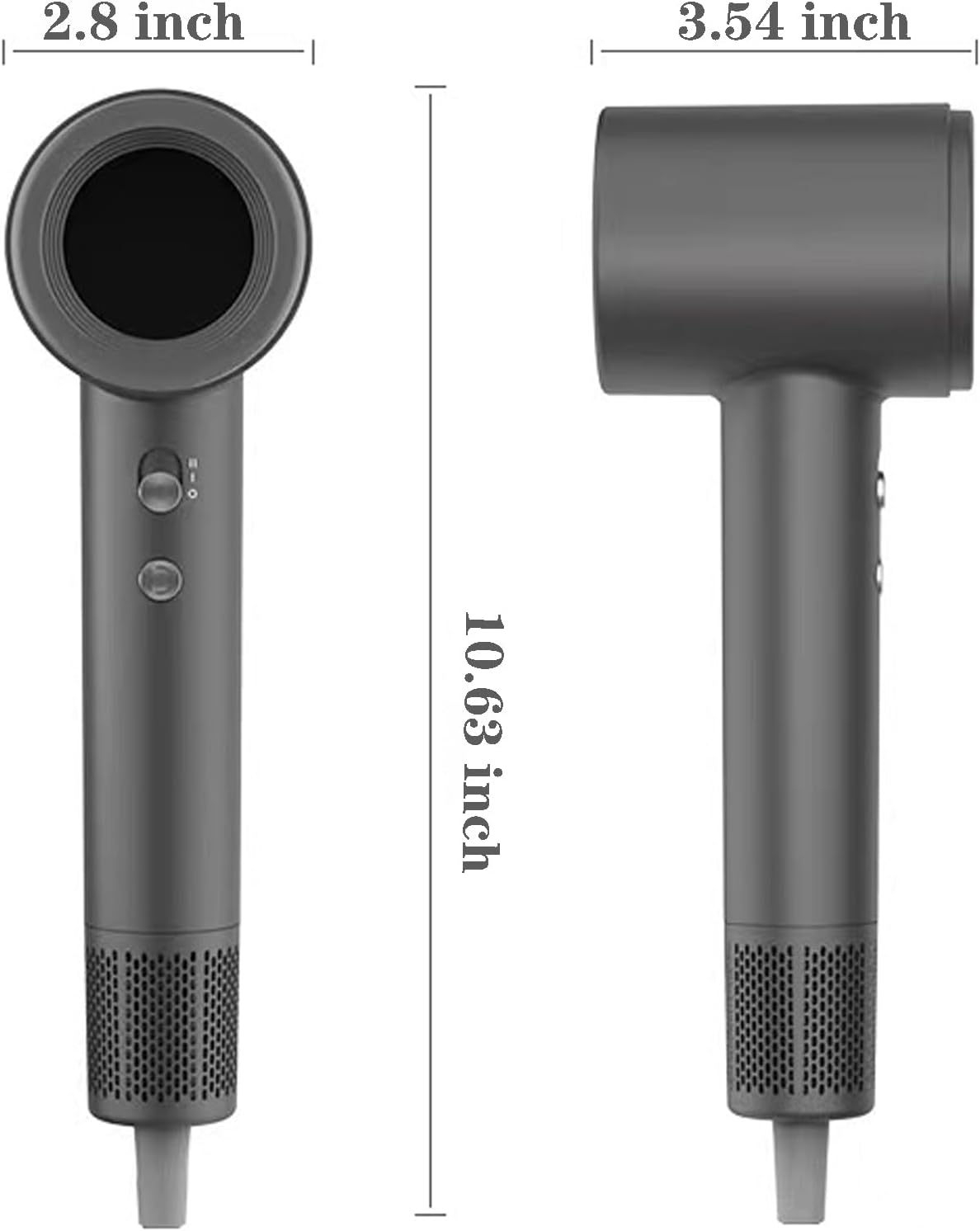 BOWEI Lightweight Hair Dryer 110,000 RPM 3 Speeds 6 Temps Negative Ionic Technology - Image 8