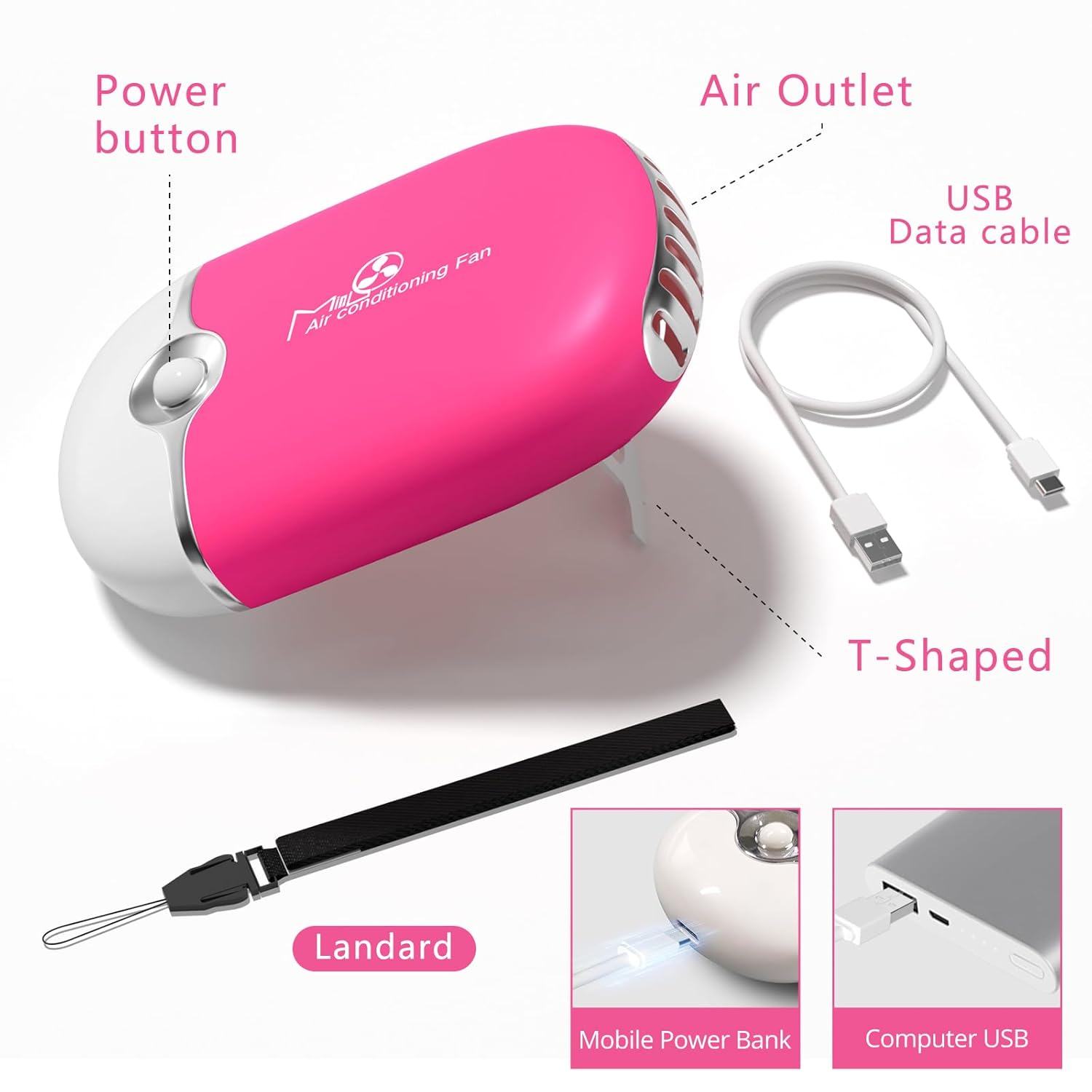 Buqikma 2.11oz Lash Shampoo Foam Cleanser Kit with Mini USB Fan - Image 3
