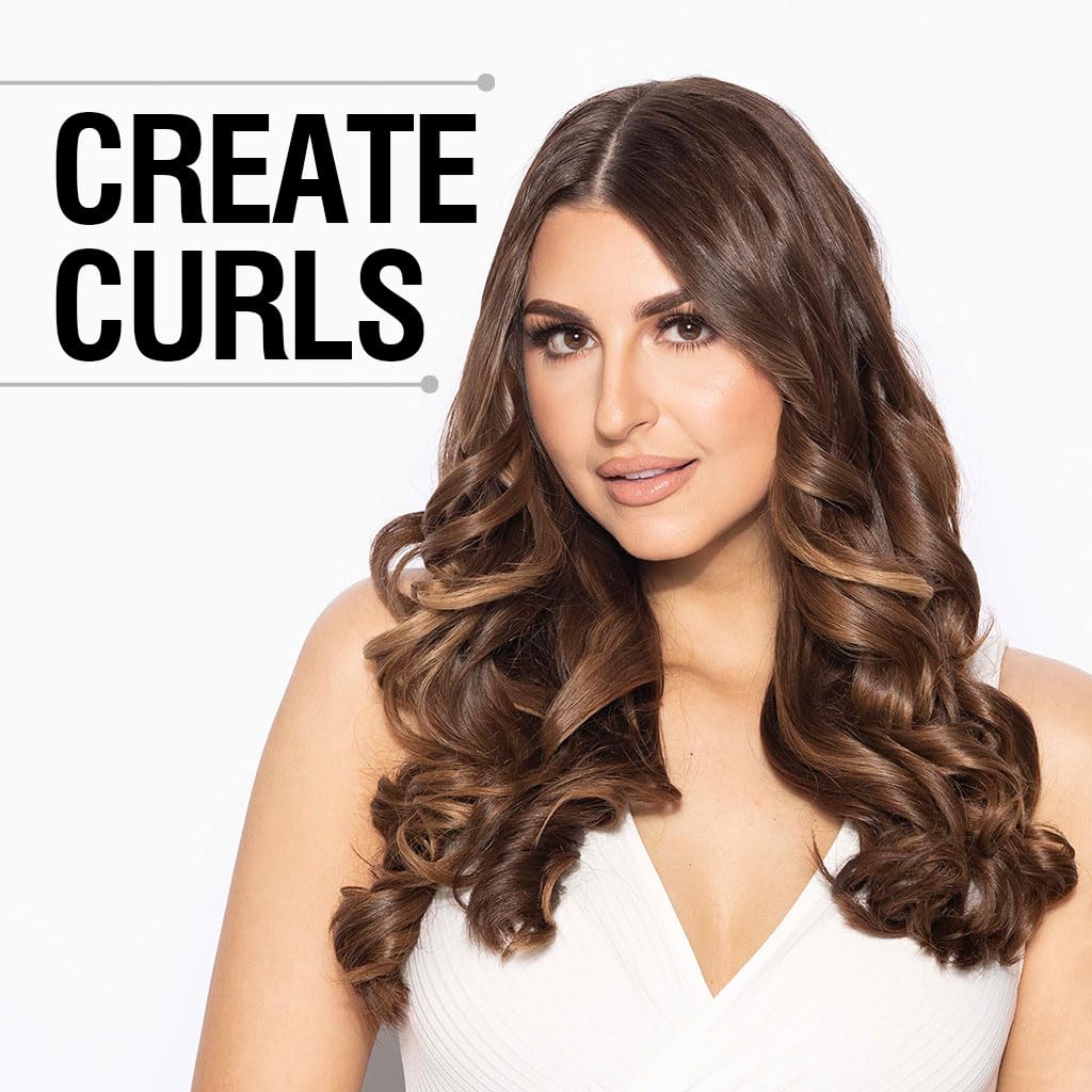 CHI Air Setter 2-in-1 Flat Iron Curler for All Hair Types, Sleek Curly Styles - Image 4