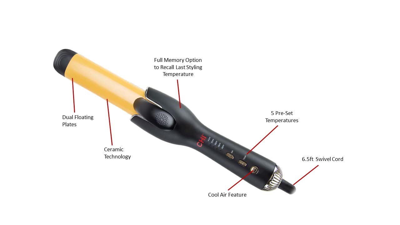 CHI Air Setter 2-in-1 Flat Iron Curler for All Hair Types, Sleek Curly Styles - Image 7