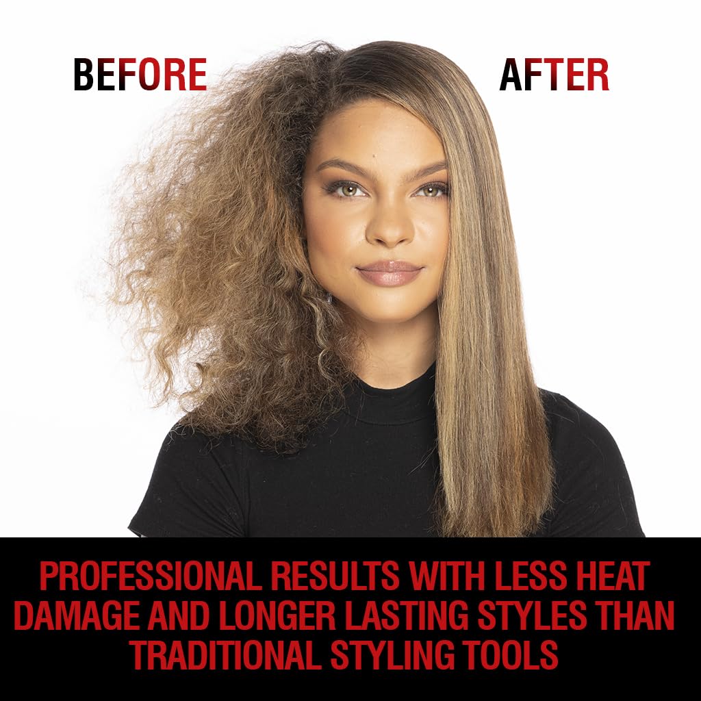 CHI Lava 2.0 Ergonomic Hair Straightener Flat Iron for Smooth Finish 1 inch plates - Image 2