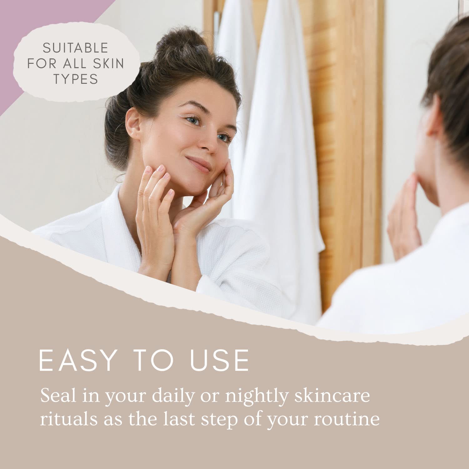 Doppeltree Renew Overnight Face Mask 4 oz with Aloe Vera & Hyaluronic Acid - Image 6