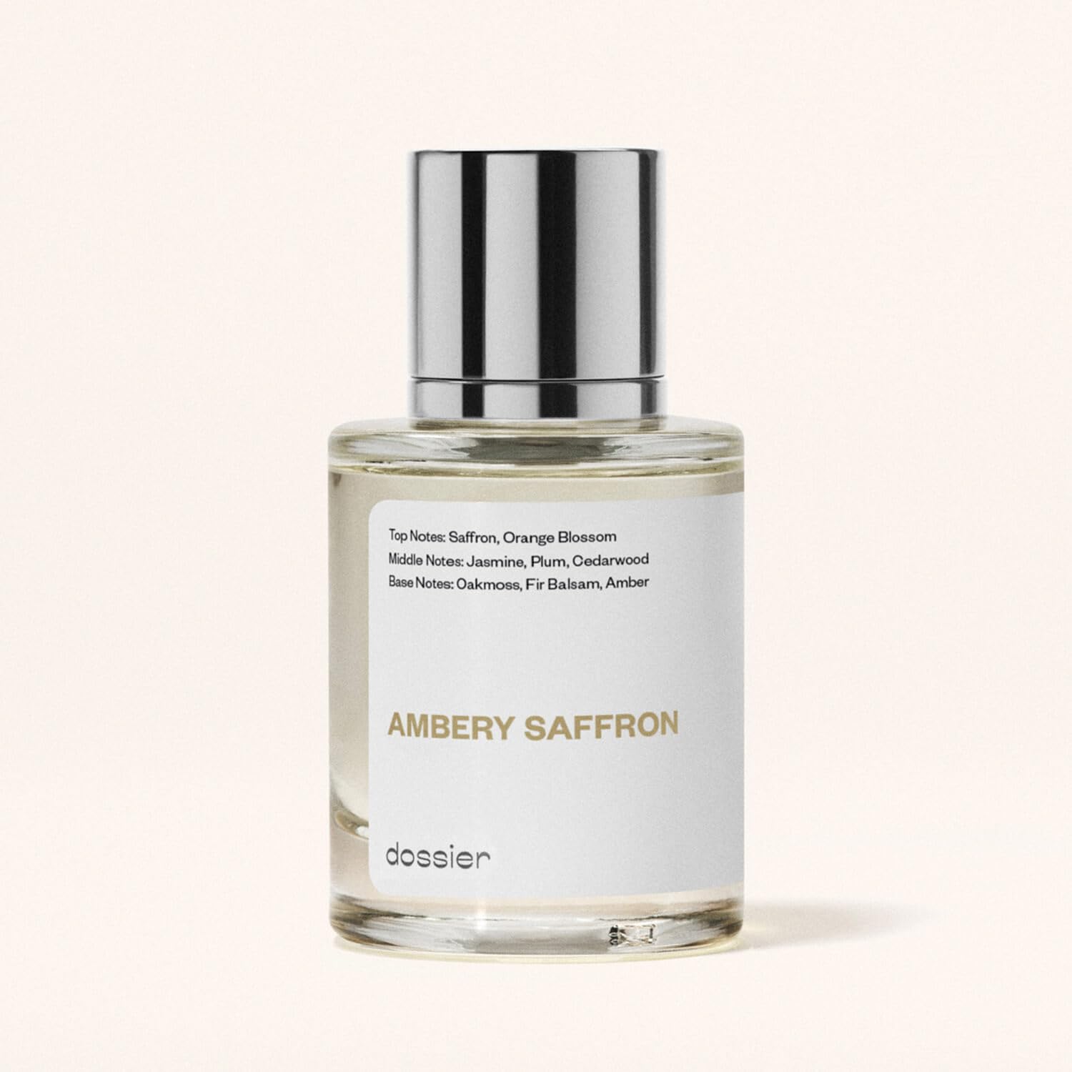 Dossier Ambery Saffron Eau de Parfum 1.7 Fl Oz Vegan Unisex Fragrance - Image 3