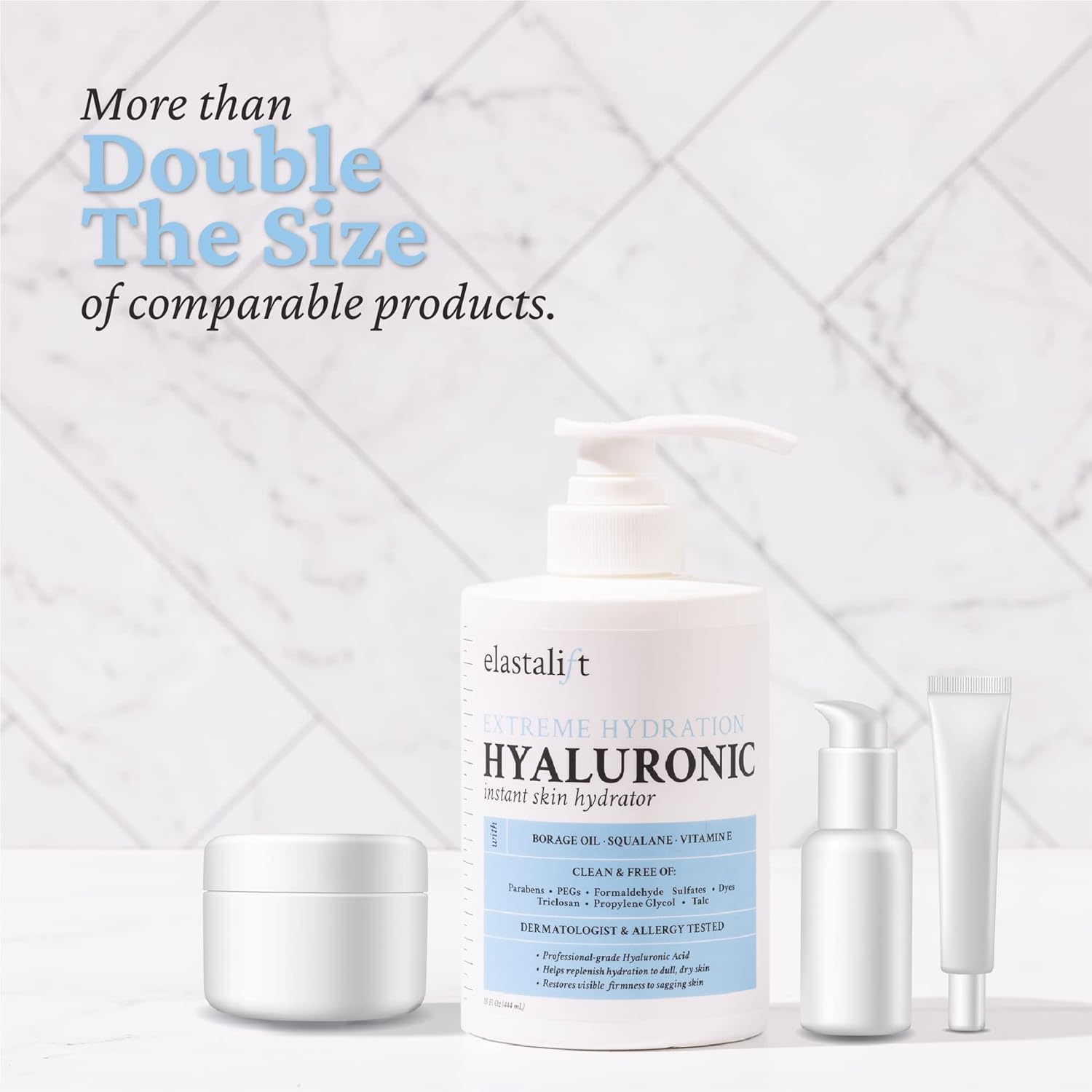 Elastalift Hyaluronic Acid Anti-Aging Body Lotion 15 Fl Oz for Mature Skin - Image 6