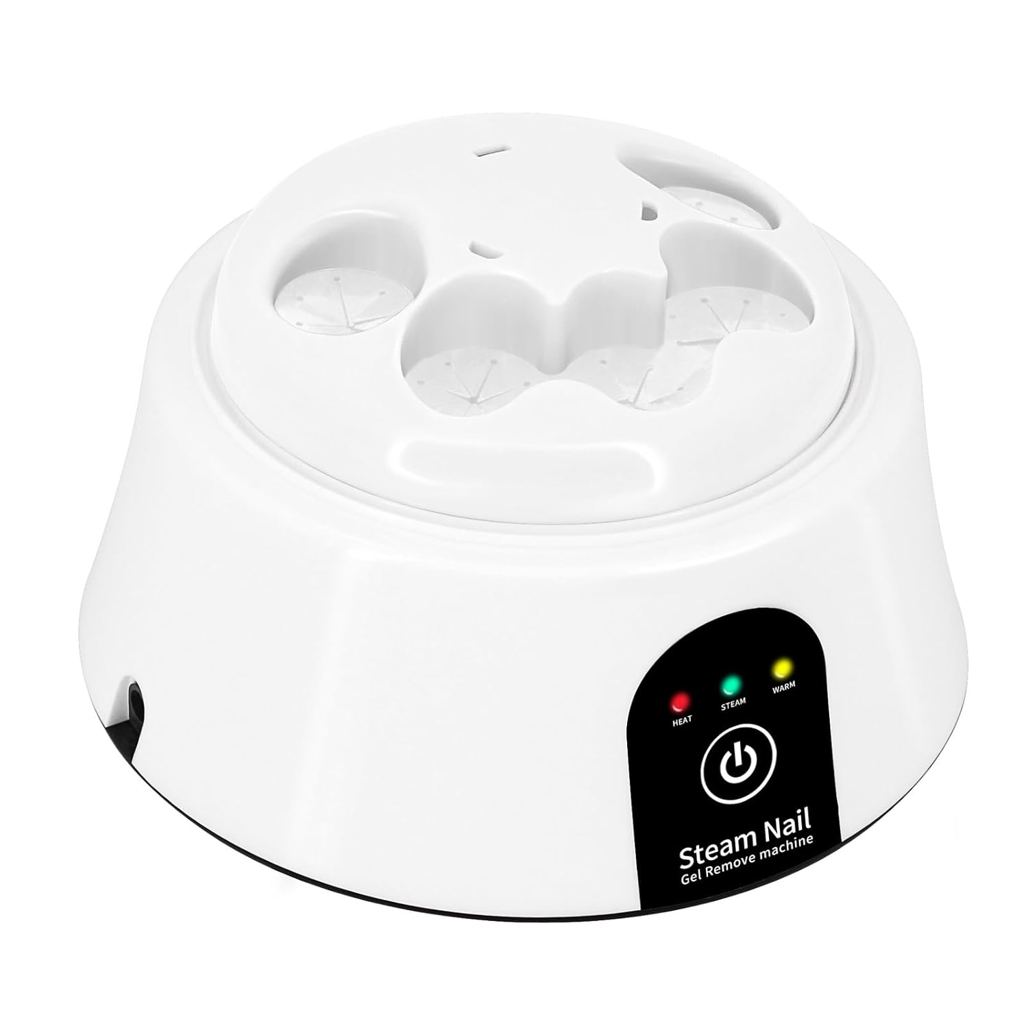 Electric White Nail Soaking Bowl 500ml for Gel Polish Acrylic Removal - Image 8