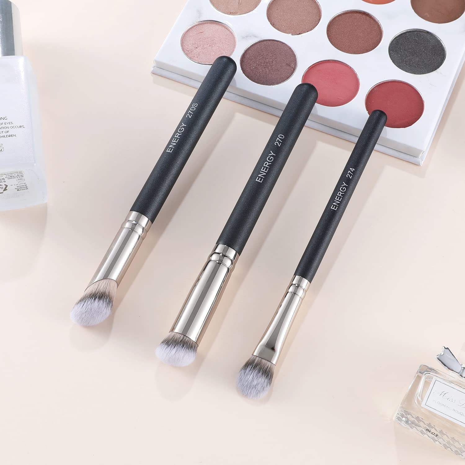 ENERGY Foundation Brushes Professional Brightening Concealer Makeup Application Set - Image 7