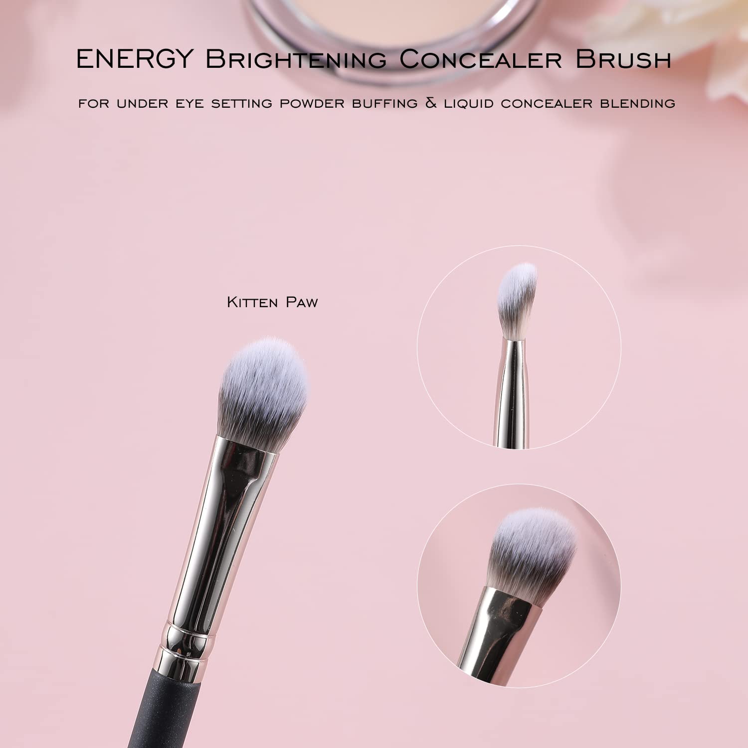 ENERGY Foundation Brushes Professional Brightening Concealer Makeup Application Set - Image 3