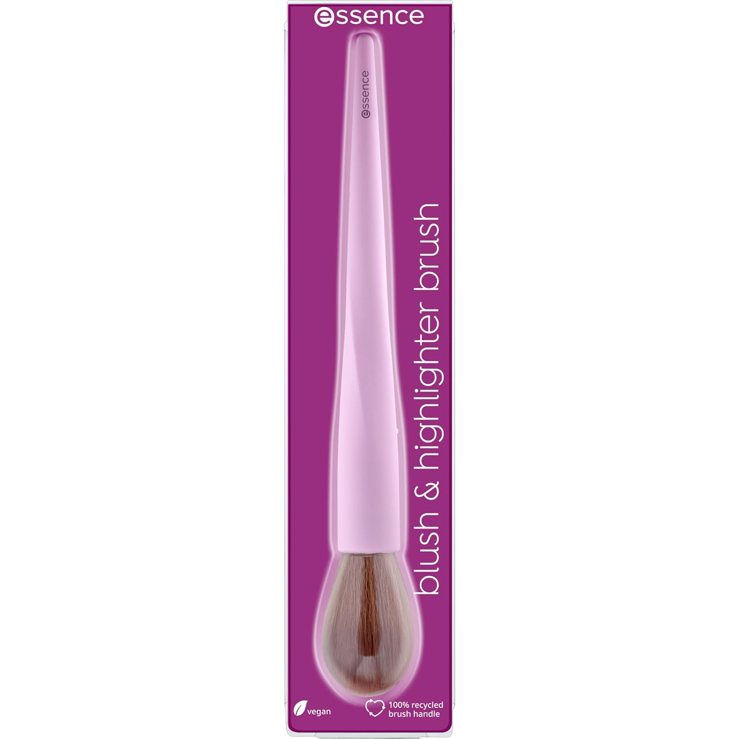 Essence Vegan Cruelty-Free Long Bristle Powder Makeup Brush for Flawless Application and Blending - Image 2