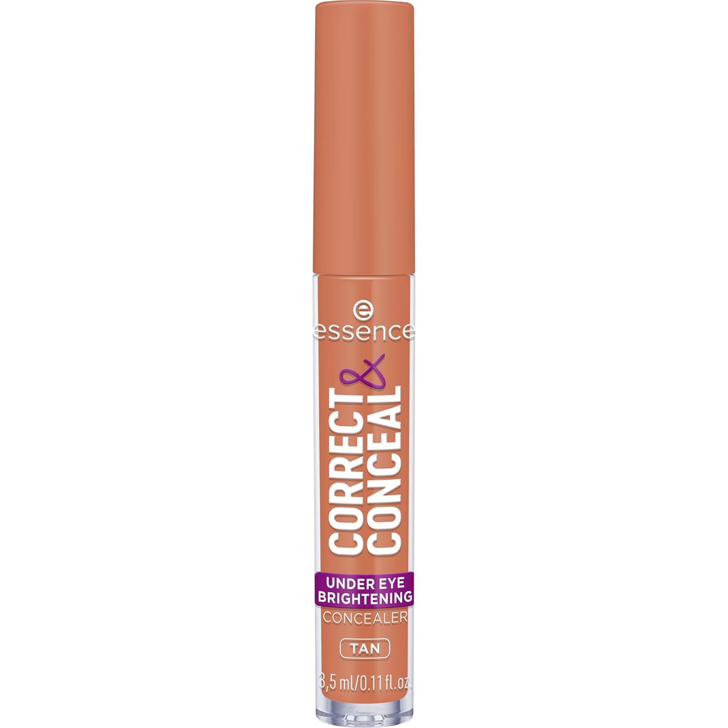 Essence Correct & Conceal Tan 30ml Lightweight Vegan Cruelty Free Under Eye Brightening Concealer - Image 2