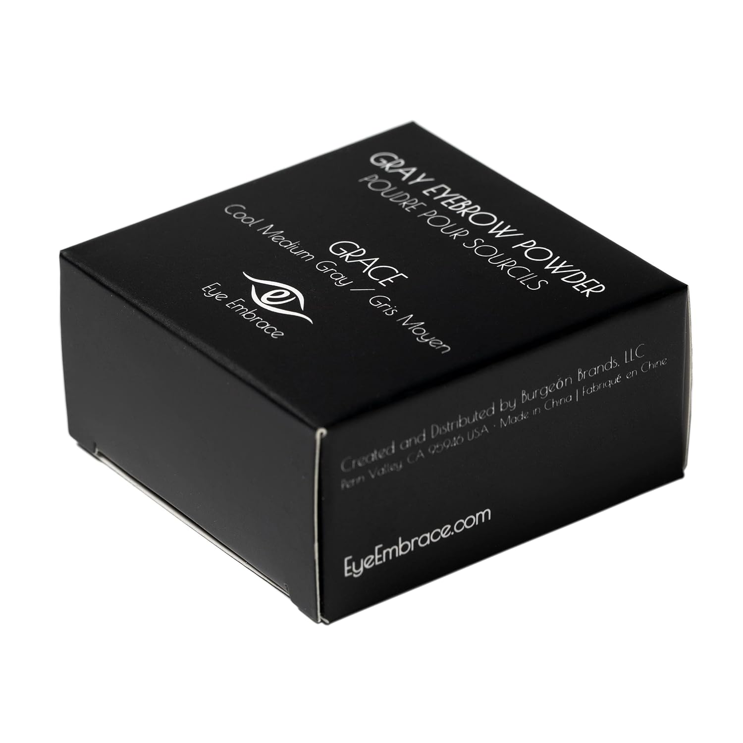 Eye Embrace Waterproof Gray Eyebrow and Hair Powder Root Cover-Up 0.15 oz Cruelty-Free - Image 7
