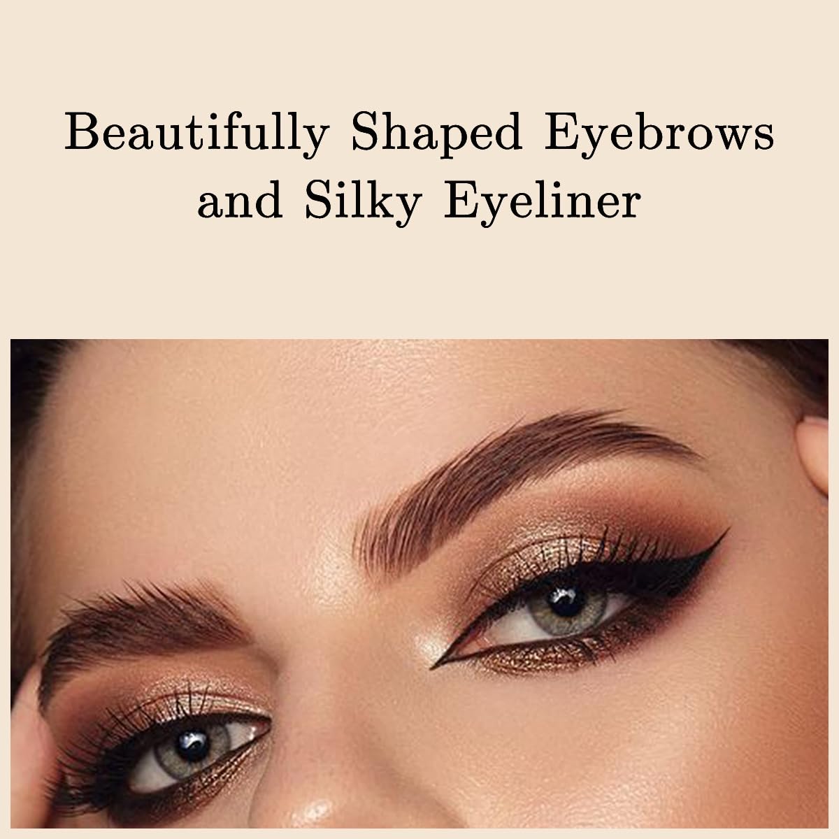 2 Pcs Slanted Angle Precision Eyeliner and Eyebrow Brush Set - Image 3