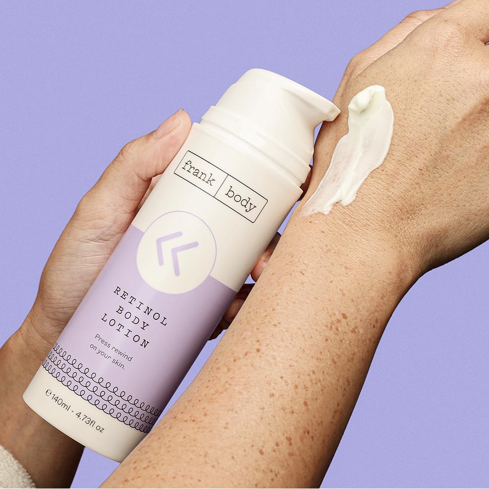 Frank Body Retinol Anti-Aging Body Lotion 4.73 fl oz with Peptides - Image 6
