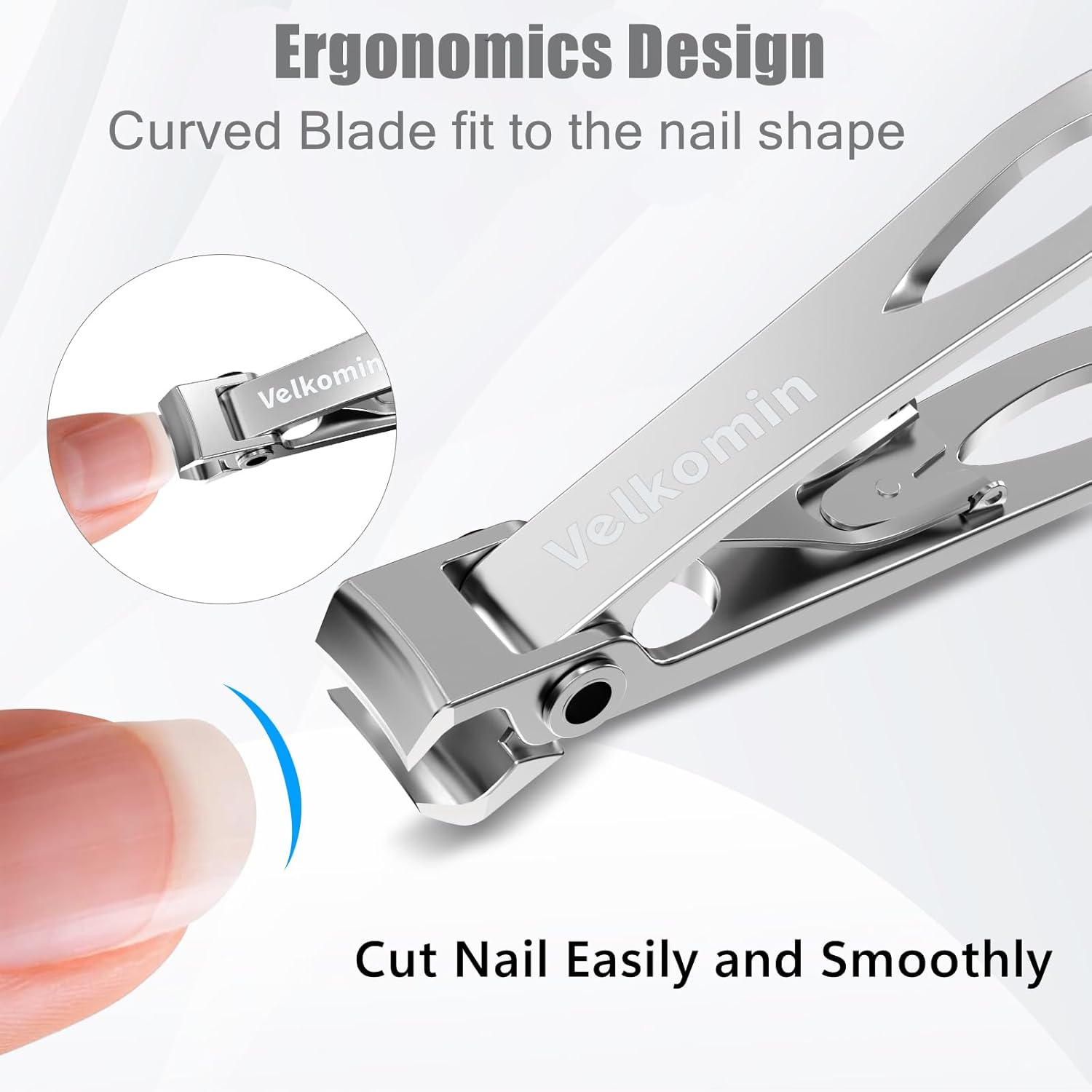 German Crafted 3-Piece Nail Clipper Set for Men, Seniors, Ultra-Sharp, 18-Month Warranty - Image 3