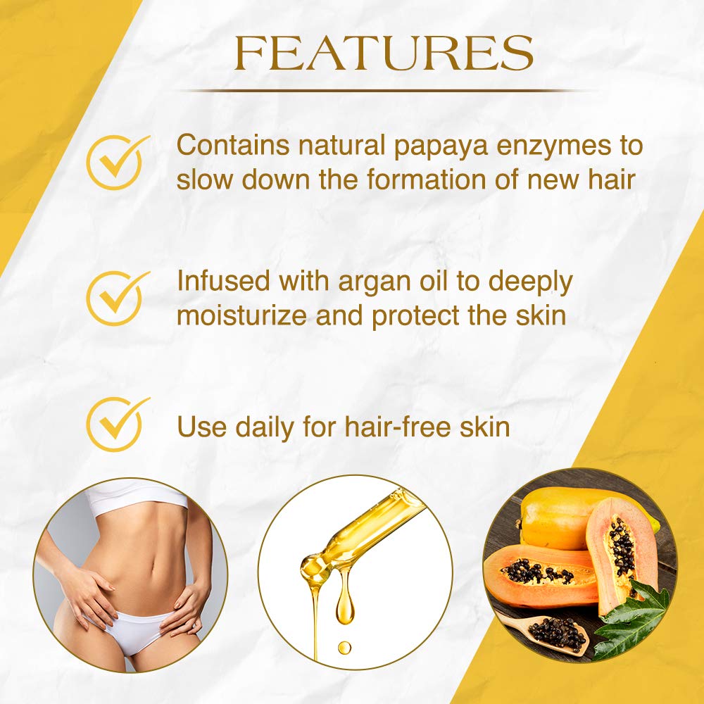 GiGi Post Waxing Treatment Lotion with Argan Oil 8 oz Hair Growth Minimizer for All Skin Types - Image 3