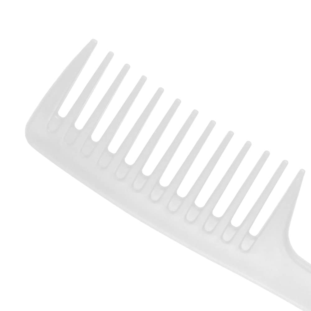 Hair Brush Set with Anti-Static Vent Brush, Detangling Brush, and Wide-Toothed Comb in Silver Diamond Color - Image 5