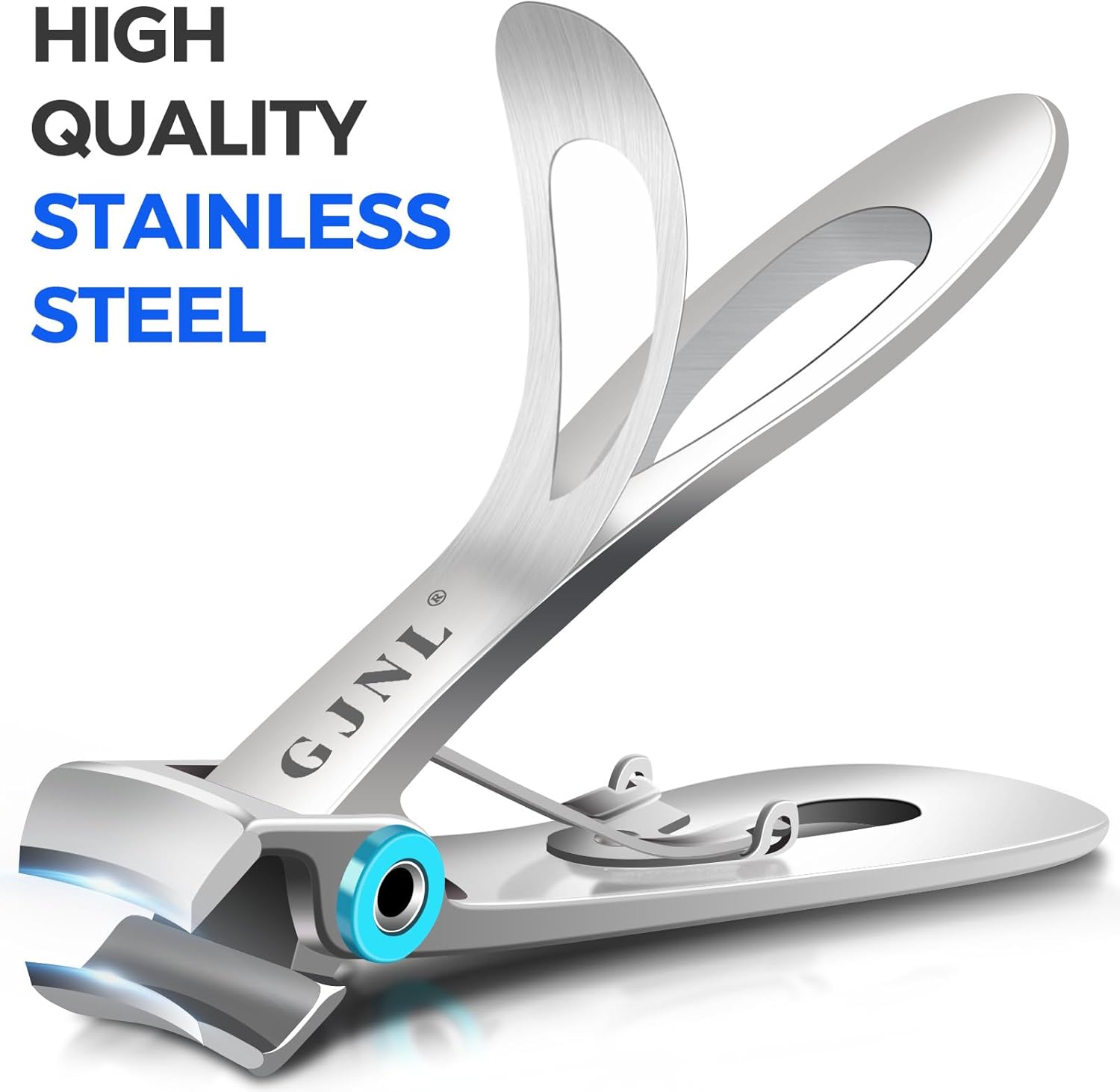 Extra Long Handle Heavy Duty Toenail Clippers for Thick Nails Curved Blade Senior Friendly - Image 5