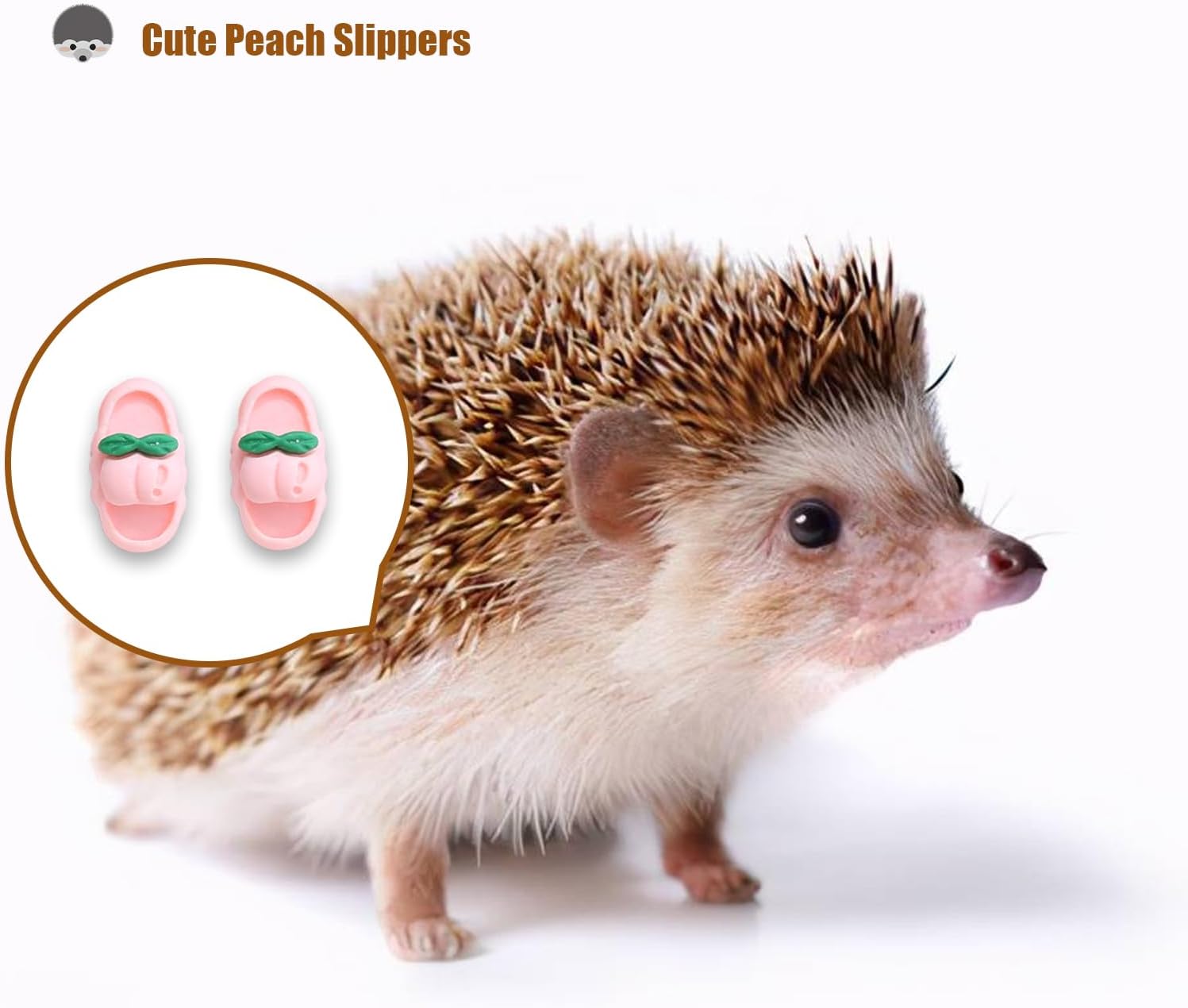 Hedgehog Bath Time Fun Set with Foldable Tub, Brush, Clippers, and Cozy Slippers - Image 4