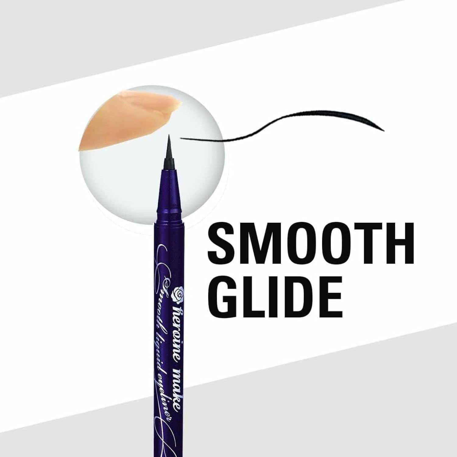 Heroine Make Kissme Waterproof Eyeliner Pen Set, 2 Pack, Jet Black, 0.1mm Tip - Image 4