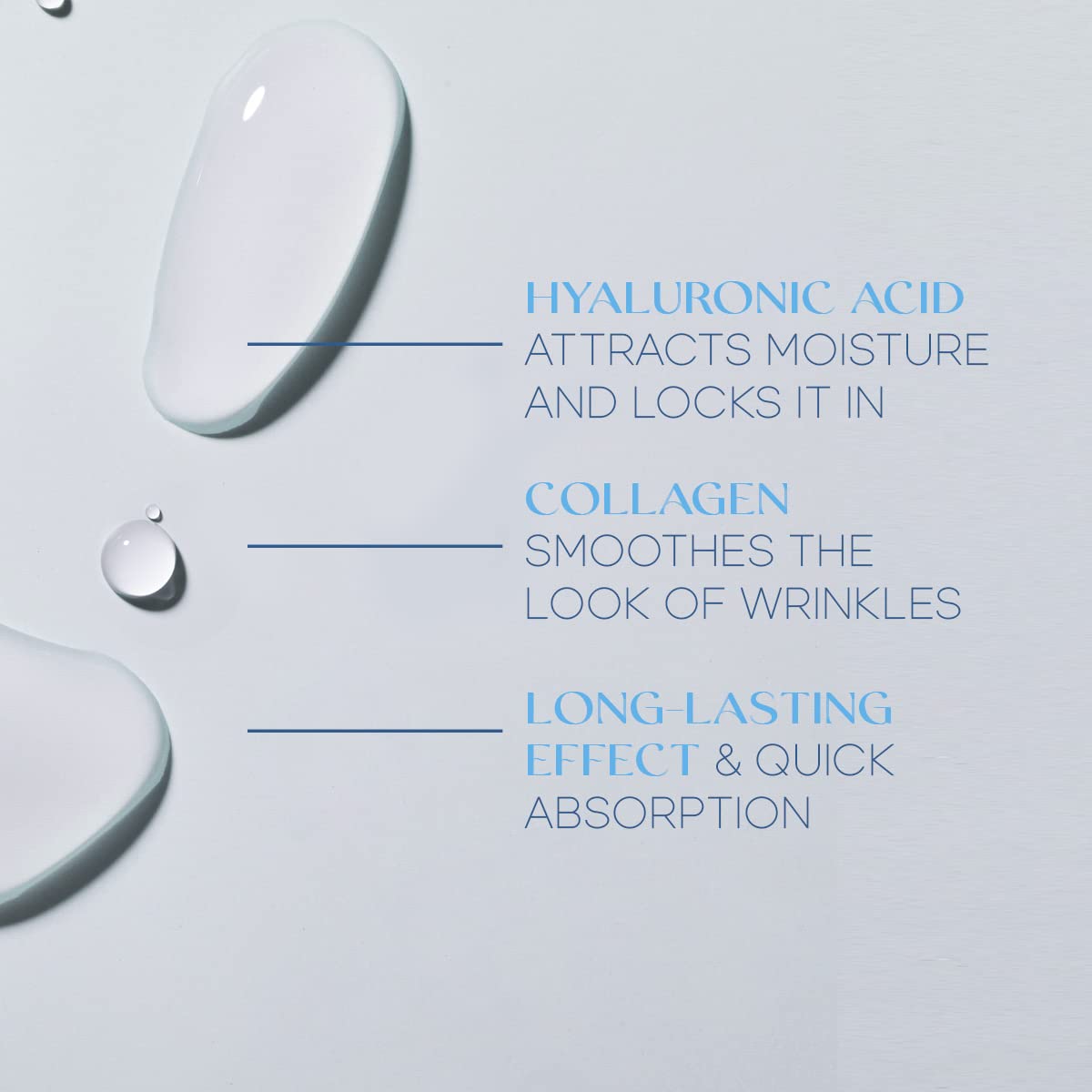 Hyaluronic Acid Collagen Face Moisturizer 1.69 Oz Day Night 2 Pack All Skin Types - Image 5